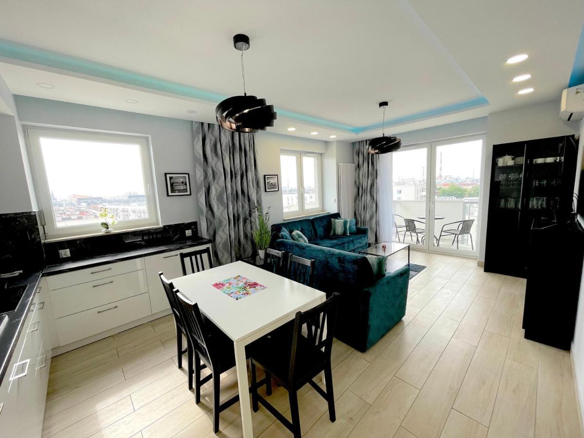 Apartament Z Tarasem I Widokiem Na Odre Вроцлав Екстериор снимка