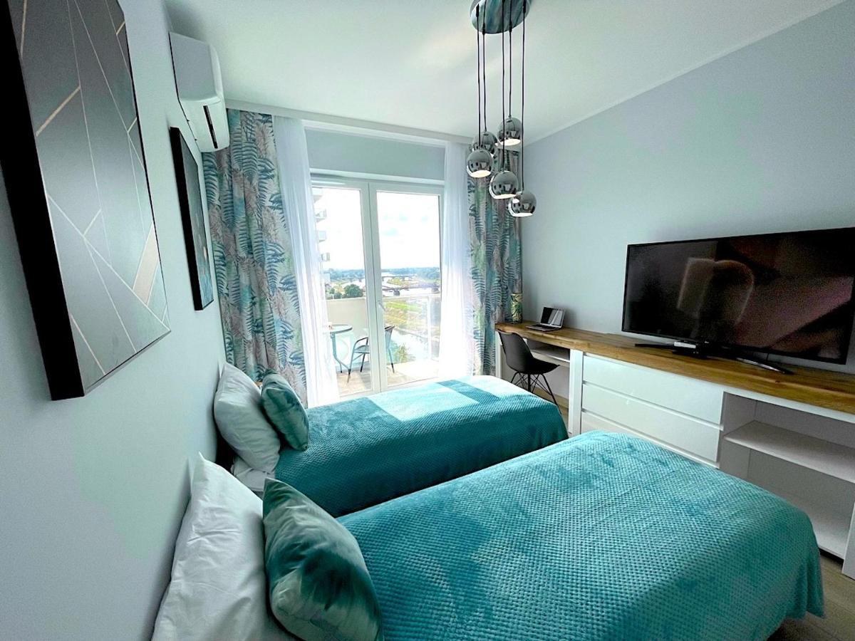 Apartament Z Tarasem I Widokiem Na Odre Вроцлав Екстериор снимка