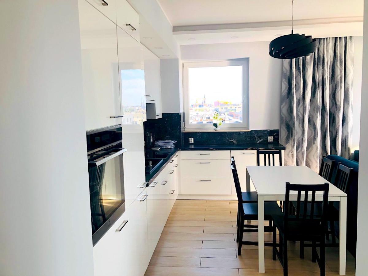 Apartament Z Tarasem I Widokiem Na Odre Вроцлав Екстериор снимка